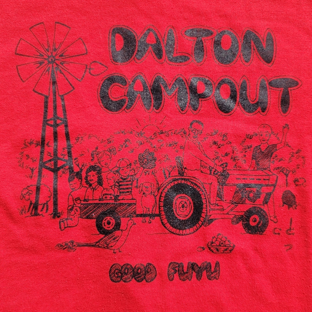 Vintage Single Stiched Dalton Campout Medium